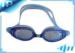 Classics Anti - Fog Kids Swim Goggles Silicone Flat Lens For Swimming