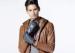 Blank Sheep Leather Men's Leather Gloves Basic Style Brown And Black Color