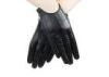 Luxury Ladies Black Leather Driving Gloves With Zipper Cuff Embroidered Sheep Leather