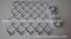 Heavy Galvanizing 8 Gauge Wire Chain Link Mesh