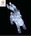 32L Reindeer Acrylic 3D White Christmas Decoration Lights For Amusement Park