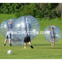 quality PTV or TPU inflatable bumper ball