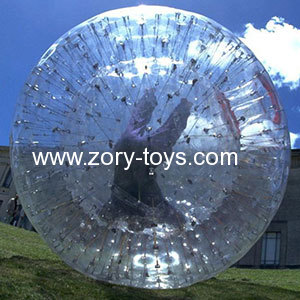 quality PVC or TPU human hamster ball