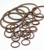 Viton/ FKM O ring good chemical resistance in brown color
