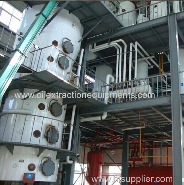 Castor oil processing machine