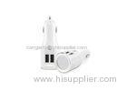 High Speed 3.1A Dual USB Car Charger 50Hz - 60Hz With Power Button