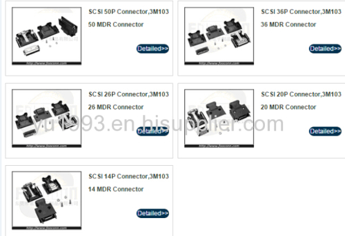 SCSI 50 Pin Connector