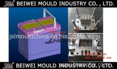 Custome auto battery container good quality injection plastic mould