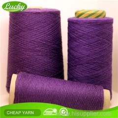 Carpet weaving dyed Yarn