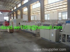 90-160mm PVC pipe extrusion machinery