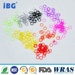 Mini small colorful rubber silicone o ring all kinds of rubber o ring viton