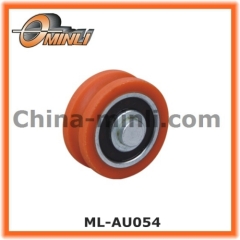 Saffron Plastic Pulley with Bearing