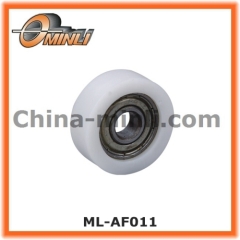 Bearing Covered with Plastic Flat Outer Ring for Conveyor and Escalator