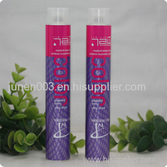aluminum hair color cream tube packaging