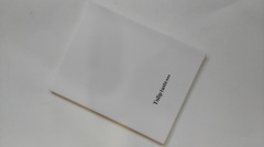 Fully folded single-side printed softback photobook without binding with flaps for photographic gallery