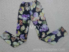 womens flower patterns leggings