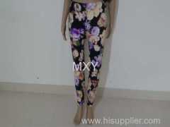 womens flower patterns leggings