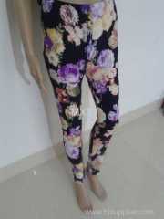 womens flower patterns leggings