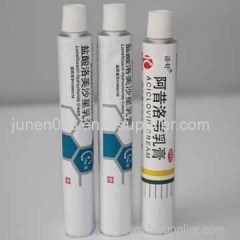 collapsible aluminum ointment cream tubes packaging