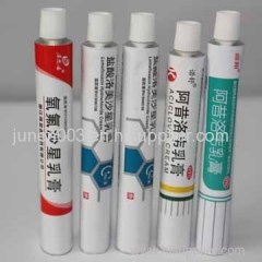 collapsible aluminum ointment cream tubes packaging