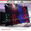 Good quality velvet LED lighting wedding backdrops