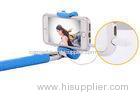 Blue Mobile Phone Selfie Stick 230 -1097 mm With Audio Cable