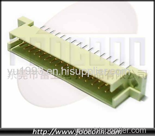 Din 41612 connector with 2 rows 16 pins male Straight