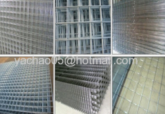 Electro or Hot dipped Galvanized/PVC Coated Welded wire panel