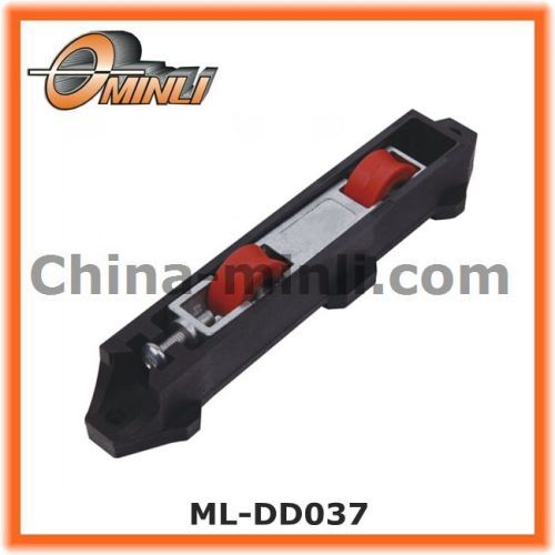 Double colourful nylon wheels in zinc alloy Die-cast housing