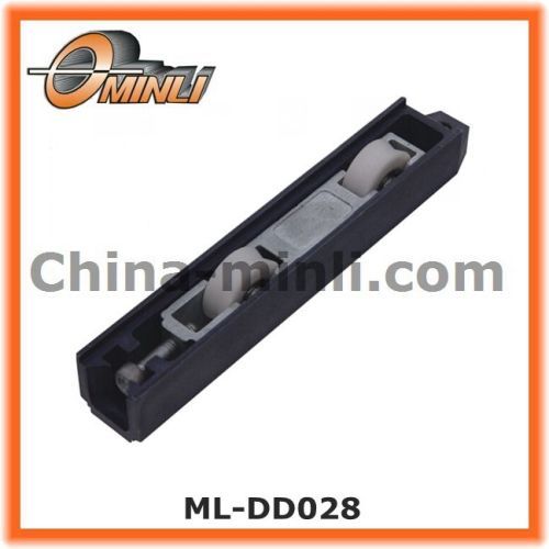 Double wheel aluminum frame nylon roller