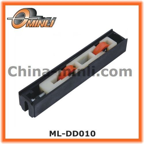 Double Plastic Nylon Bracket with Twin roller bearings