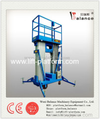 Aluminum Aerial Work Platform Lift Tables Lift Ladder Man Lift