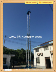 Double-mast Aluminium Aerial Lift Platform/ Hydraulic Lifts/Lifting Equipment