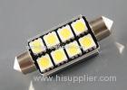 Vehicle 4W Led Car Dome Light Bulbs 400Lm 6000K 41mm 5050 x 8LEDs