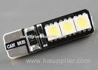 Lateral 5050 SMD X 6LEDs T10 W5W Led Canbus Bulbs For Vehicle