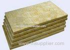 High Strengh Rigid Rockwool Insulation Boards Acoustic Insulation Materials Indoor / Outdoor