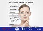 Black / White Safety Reyoungel Micro Needle Derma Roller For Hair Regeneration
