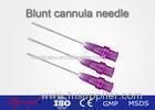 10 Gauge / 18 Gauge Red Blunt Tip Needles Veterinary / Dental Needle Cannula