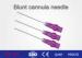 10 Gauge / 18 Gauge Red Blunt Tip Needles Veterinary / Dental Needle Cannula