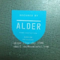 Minrui Blue Special Shape Self Adhesive Vinyl Labels Custom Strong Adhesive Vinyl Stickers