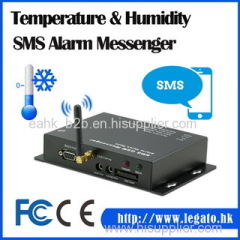 Temperature & Humidity SMS Alarm Messenger