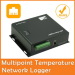 Multipoint Temperature Monitoring System over SMS & Ethernet