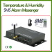 Temperature & Humidity data logger with SMS Alarm Messenger