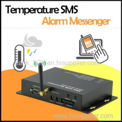 Temperature monitoring in remote location