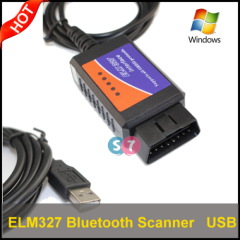 USB ELM327 Bluetooth OBDII Scanner