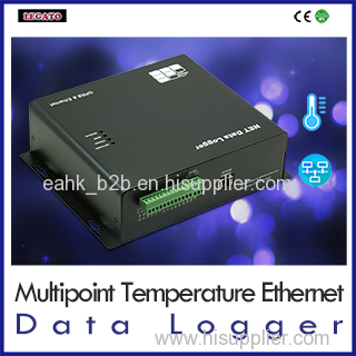 Multipoint Temperature Ethernet Data Logger