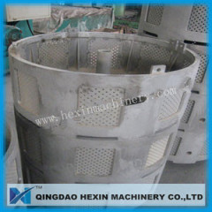 Heat treatment stackable basket