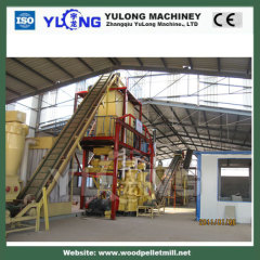 automatic 2T/H wood pellet press making machine line