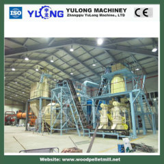 automatic 2T/H wood pellet press making machine line