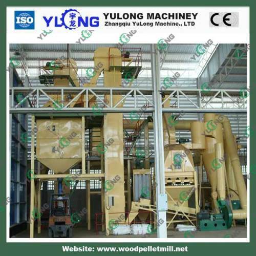 Machines For Make Pellet Wood Biomass/Wood Biomass Pellet Making Line